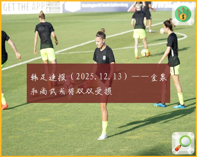 韩足速报（2025.12.13）——金泉和尚武或将双双受损